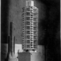 Frank Lloyd Wright Archives relocates to New York (5) Frank Lloyd Wright Archives relocates to New York (5) St. Marks’s in-the-Bowerie model on exhibition at the Art Institute of Chicago. 1930. “The Frank Lloyd Wright Foundation Archives (The Museum of Modern Art | Avery Architectural & Fine Arts Library, Columbia University, New York)”
