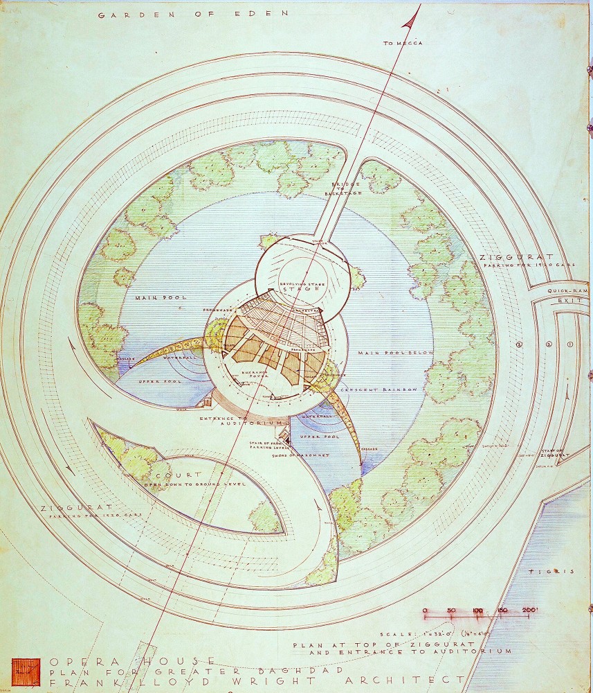 Frank Lloyd Wright Archives relocate to New York