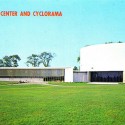 An old post card of the Cyclorama - Courtesy of Flickr user fauxto_digit
