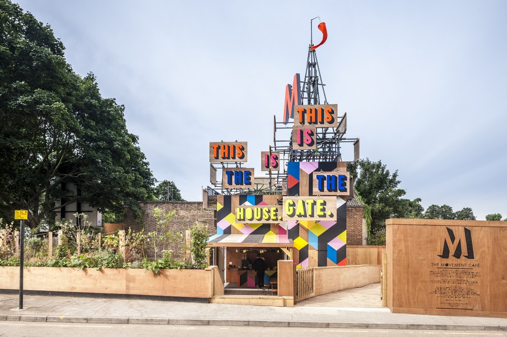 The Movement Cafe / Morag Myerscough