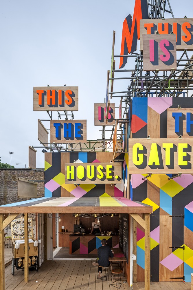 The Movement Cafe / Morag Myerscough