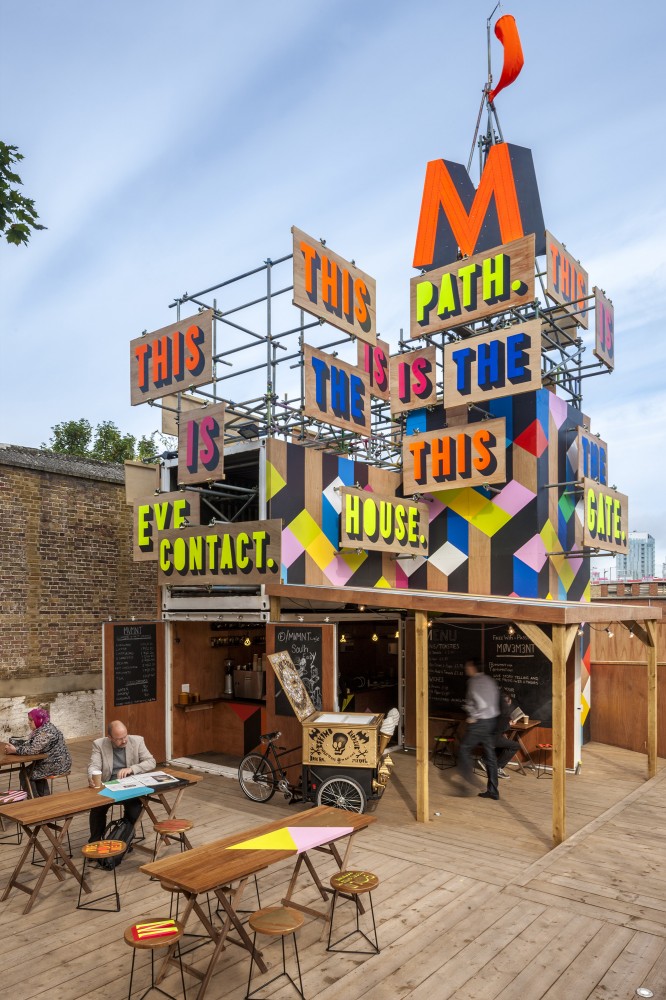 The Movement Cafe / Morag Myerscough