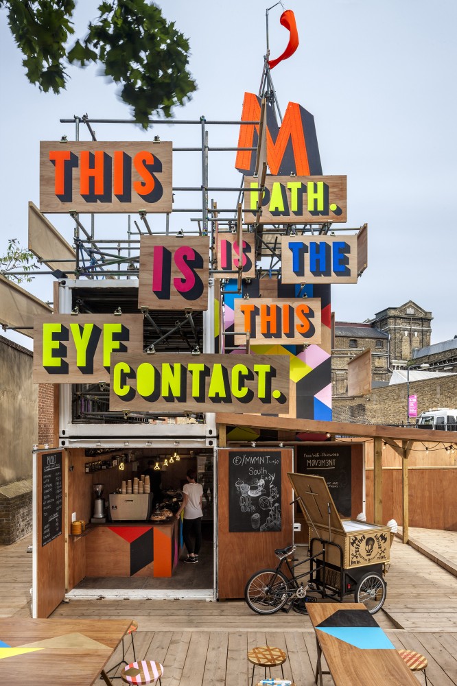 The Movement Cafe / Morag Myerscough