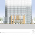 Amazon's Seattle Headquarters / NBBJ (34) Elevation 06, Amazon's Seattle Headquarters; Images © NBBJ