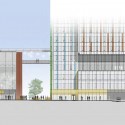 Amazon's Seattle Headquarters / NBBJ (29) Elevation 01, Amazon's Seattle Headquarters; Images © NBBJ