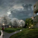 Green City Housing Complex (3) Green City Housing Complex (3) Courtesy of Chybik + Kristof Associated Architects
