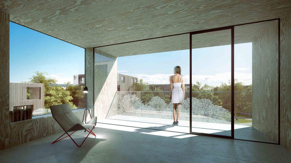 Green City Housing Complex / Chybik + Kristof Associated Architects
