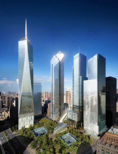 WTC Site Day, Silverstein Properties, New York, USA