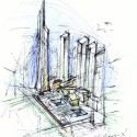 Ground Zero Master Plan / Studio Daniel Libeskind (12) Ground Zero Master Plan / Studio Daniel Libeskind (12) Master Plan Sketch © SDL
