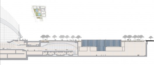 WTC Memorial Site Section East-West