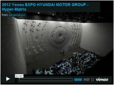 Video: 2012 Yeosu Expo Hyundai Motor Group Hyper-Matrix
