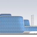 Jinzhou New Area Medical Center (20) west elevation