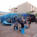 'Peritoneum' Shade Structure (1) 'Peritoneum' Shade Structure (1) © Tim Trumble, Dian (Woodia) Yu, Anna Christy