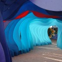 'Peritoneum' Shade Structure (7) 'Peritoneum' Shade Structure (7) © Tim Trumble, Dian (Woodia) Yu, Anna Christy