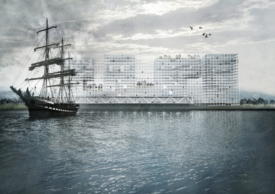 New Harbor Service Building / IaN+