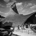 Video: The late Pedro E. Guerrero speaking at the Julius Shulman Institute (3) United Church of Rowayton, Joseph Salerno Architect, 1962, Rowayton, CT © Pedro E. Guerrero, Courtesy Edward Cella Art+Architecture