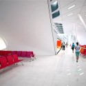 Keelung Harbor Service Building / Neil M. Denari Architects (13) Keelung Harbor Service Building / Neil M. Denari Architects (13) 3F Terminal Concourse - Courtesy of Neil M. Denari Architects