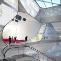 Keelung Harbor Service Building / Neil M. Denari Architects (15) Keelung Harbor Service Building / Neil M. Denari Architects (15) 3F Terminal Central Atrium - Courtesy of Neil M. Denari Architects