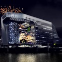 Keelung Harbor Service Building / Neil M. Denari Architects (16) Keelung Harbor Service Building / Neil M. Denari Architects (16) Night View of future Taiwan Latern Festival - Courtesy of Neil M. Denari Architects