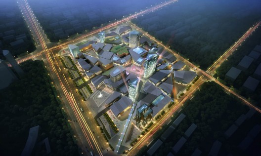 Mixed-Used Masterplan of YueHaiWanJia Commercial District (2)