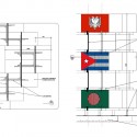 'House of Flags' Installation (11) details
