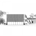 Habitat ITESM Leon / SHINE Architecture + TAarquitectura North Elevation 01