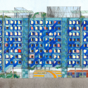 In Progress: Vallecas Housing / CRAB Studio In Progress: Vallecas Housing / CRAB Studio Elevation 01