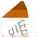 Riverview Park Visitor Service Building I / De Leon & Primmer Architecture Workshop Roof Plan 01