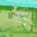 Riverview Park Visitor Service Building I / De Leon & Primmer Architecture Workshop Site Plan 01