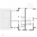 House Extension in Prague / Martin Cenek Architecture House Extension in Prague / Martin Cenek Architecture First Floor Plan 01