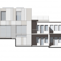 House Extension in Prague / Martin Cenek Architecture House Extension in Prague / Martin Cenek Architecture South Elevation 01