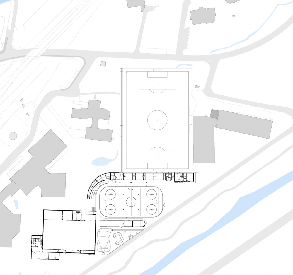 Sport and leisure centre Promulins / Mierta & Kurt Lazzarini Architekten