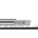 Jessie-Owens Gymnasium / Épicuria Architectes Jessie-Owens Gymnasium / Épicuria Architectes West Elevation 01