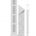 One Raffles Place Tower 2 / Tange Associates Elevation 01