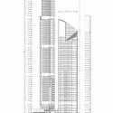 One Raffles Place Tower 2 / Tange Associates Section 01