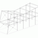 Waterfront Kopaszi Dam / T2.a Architects Structure 01