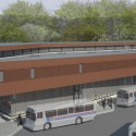 Franklin Regional Transit Center / Charles Rose Architects Inc. © Peter Vanderwarker