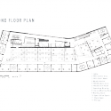 Franklin Regional Transit Center / Charles Rose Architects Inc. Second Floor Plan 01