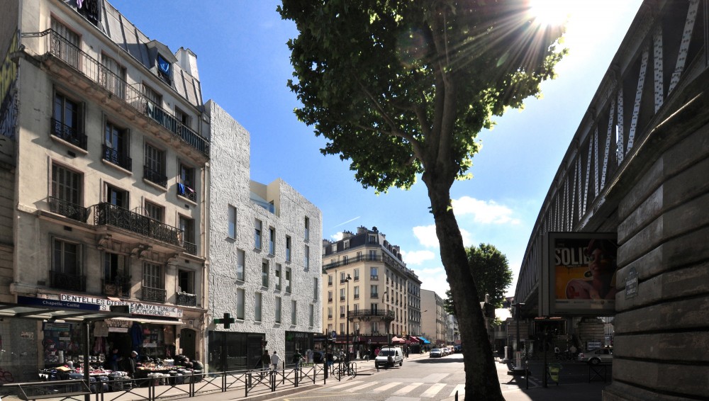 Social Housing in Paris / Bigoni Mortemard Architects