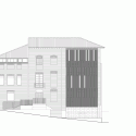 Refurbishment of the West Tower in Huesca City Hall / ACXT West Elevation 01