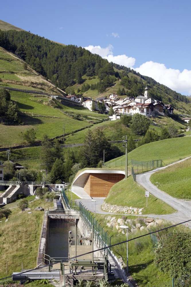 Hydroelectric Power Station Punibach / monovolume architecture + design