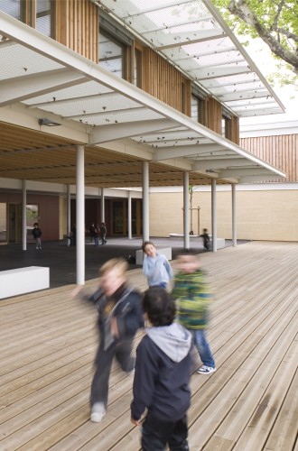Jean Carrière Nursery School / Tectoniques Architects