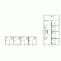 Hollande Béthune Social Housing / FRES Architectes Fourth Floor Plan 01