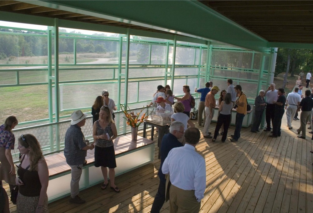 North Carolina Museum of Art Sculpture Park Pavilion / Tonic Design