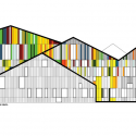 Academie MWD Dilbeek / Carlos Arroyo Elevation 01