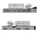 Médiathèque grand M / Atelier d'architecture King Kong Elevation 02