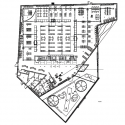 Médiathèque grand M / Atelier d'architecture King Kong Plan 01