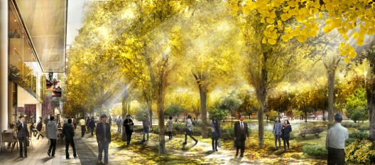 Foster + Partners break ground on Shanghai mixed-use centre (2)