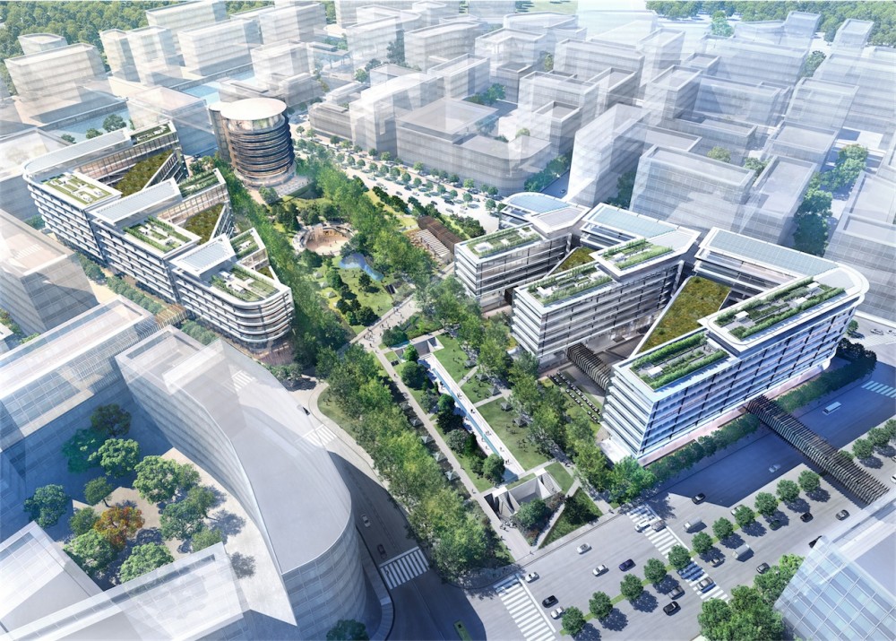 Foster + Partners break ground on Shanghai mixed-use centre