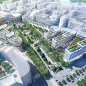 Foster + Partners break ground on Shanghai mixed-use centre (1) © Foster + Partners